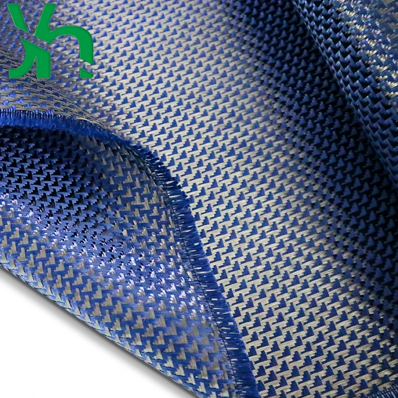 3K280g граммовая синяя твидовая/ткань из углеродного волокна для самолета