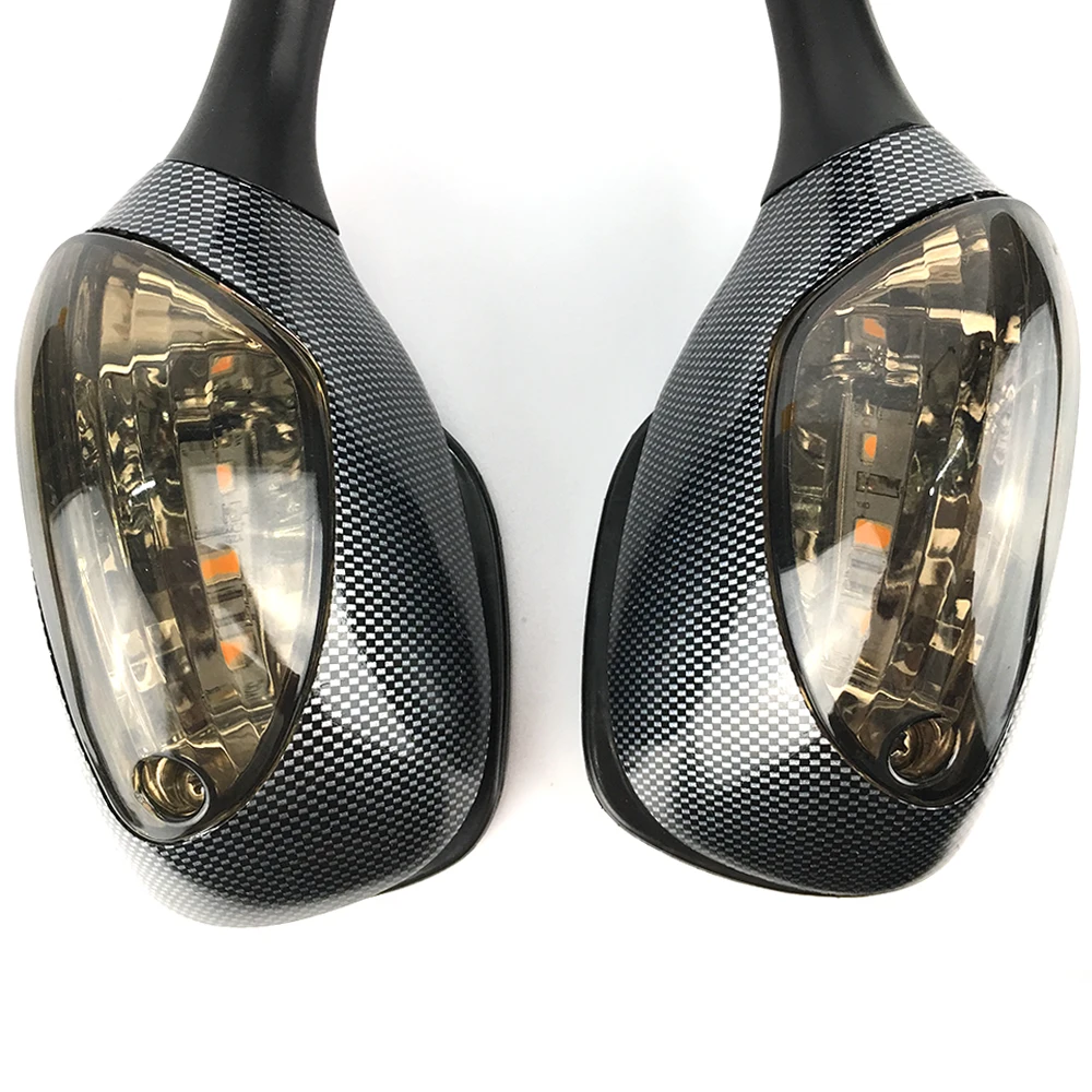 

Motorcycle Rearview Side Mirrors for Suzuki GSXR600 GSXR750 GSXR1000 K6 K7 K8 GSXR 600 750 1000 LED Turn Signal Light Mirror