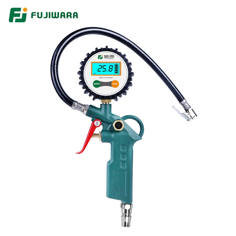 FUJIWARA Автомобильный манометр для шин цифровой дисплей/шкала со