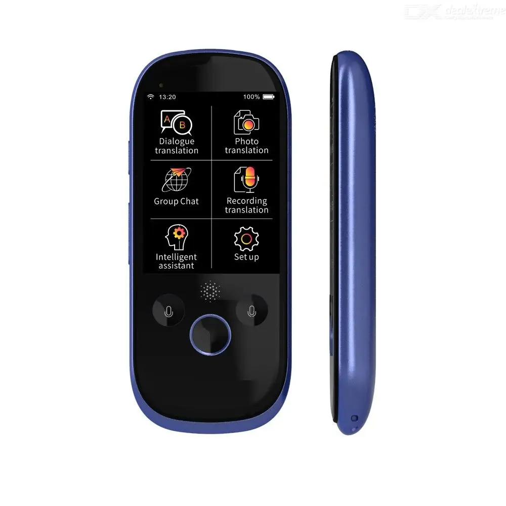 Умный переводчик K1 Pro 2 4 дюйма 77 языков с Wi-Fi | Электроника