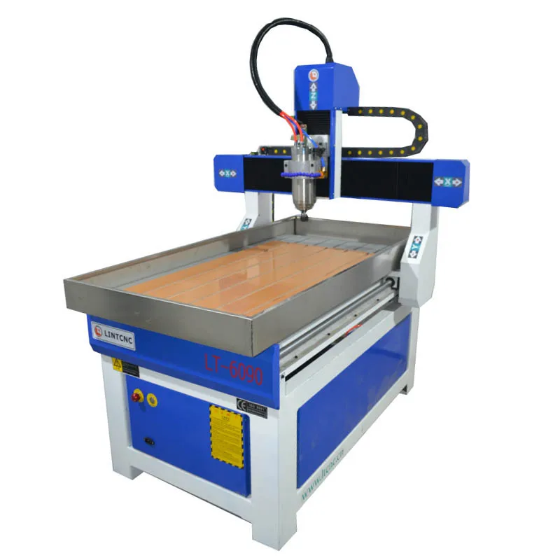 Горячая Распродажа 6090 кВт/кВт шпиндель древесины cnc маршрутизатор 4 оси