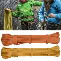 outdoor safety rope high strength low slip rate polyester climbing 6mm auxiliary rope for survival climbing accessories