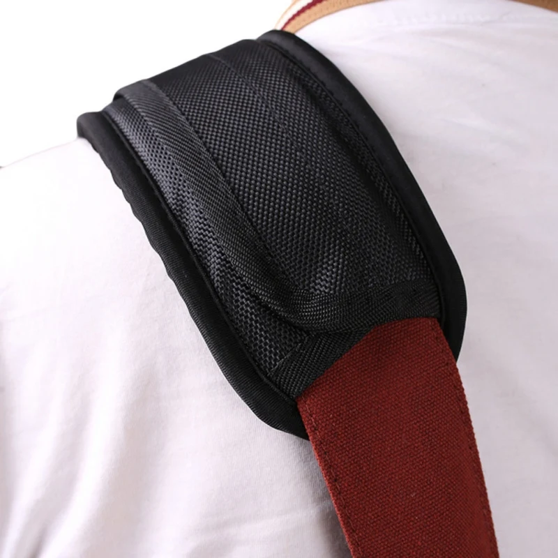 

Anti-slip Guitar Strap Shoulder Pad For Acoustic Electric Guitar Soft Comfortable Travel Backpacks Shoulder Strap Pads
