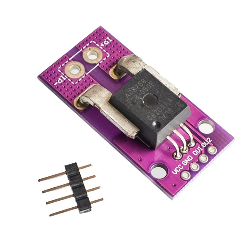 ACS758LCB 50A диапазон Линейный Датчик тока аналогового сигнала Выход для Arduino Холла