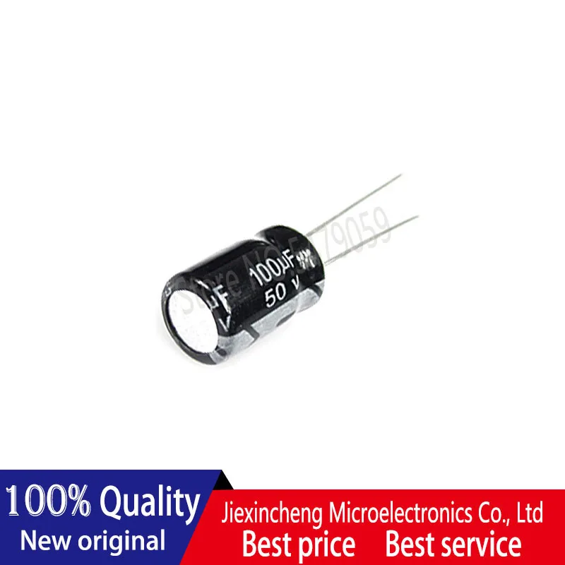 

Electrolytic-Capacitor 50V 63V 100UF 8*12mm Aluminum electrolytic capacitor DIP 8*12