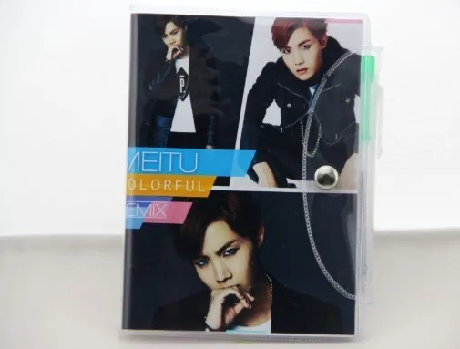 Kpop Bangtan блокнот для мальчиков Записная книжка Дневник для переноски