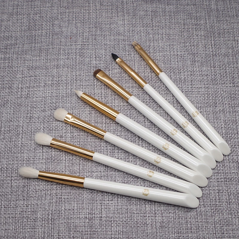 Набор профессиональных кистей для макияжа ручной работы 7 шт. кисти растушевки