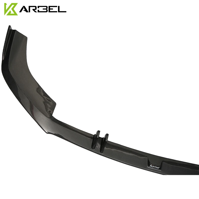 

Karbel Carbon fiber auto accessories front lip front bumper lip parts Front Chin Lip Spoiler for Audi A4- allroad 17-19