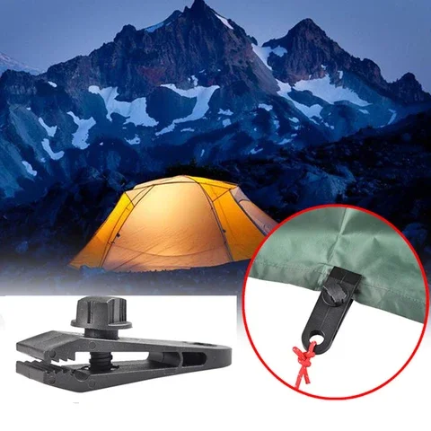 Фиксированный пластиковый зажим для наружной палатки | Дом и сад