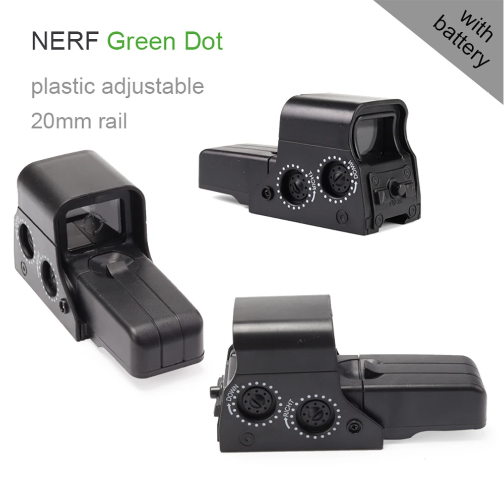 

Aim Sight Green Dot Water Aim Point Sight for Nerf Series Blasters Toy Improve Accuracy Toy Gun Accessories Hunting Accessories^