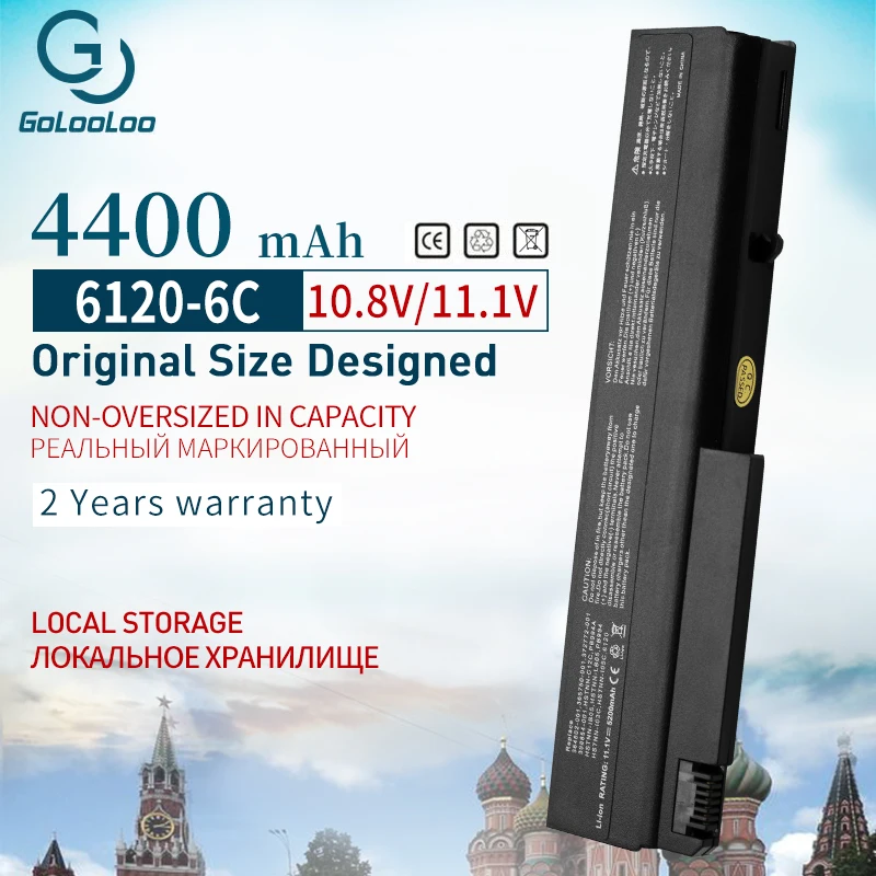 Аккумулятор для ноутбука HP Business Notebook 6 ячеек 4400 мАч 6910P 6510B 6710B 6710S 6715B 6715S NC6100 NC6105 418867
