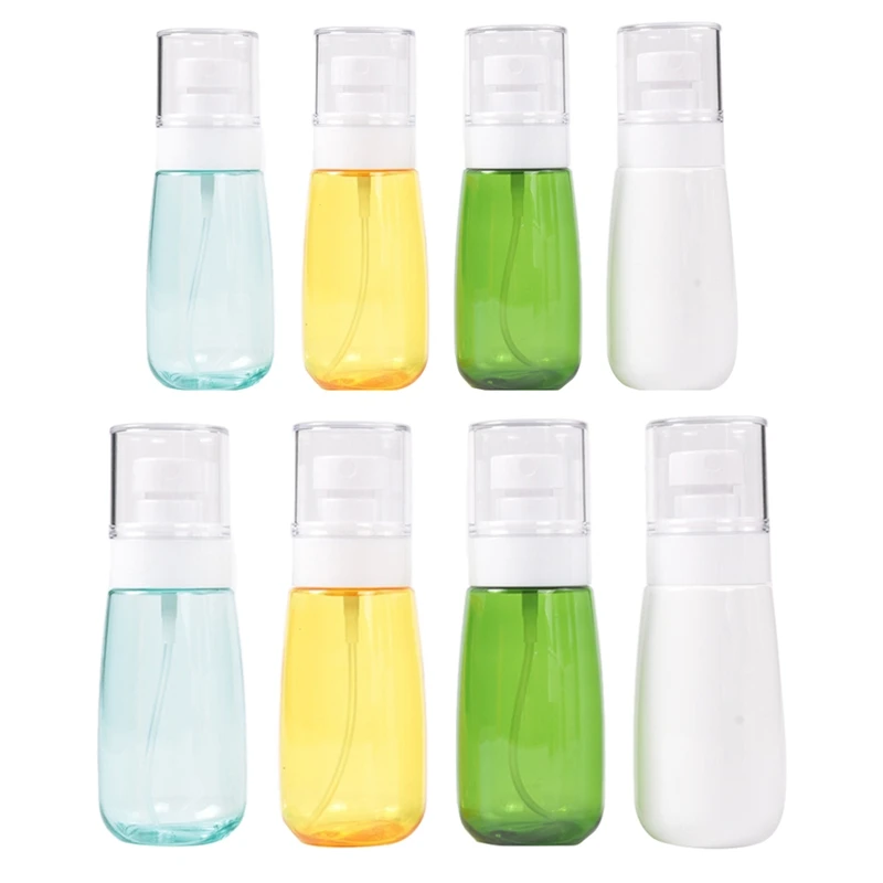 4 шт разные цвета Точная бутылка Брызга тумана PETG пустые прозрачные путешествий