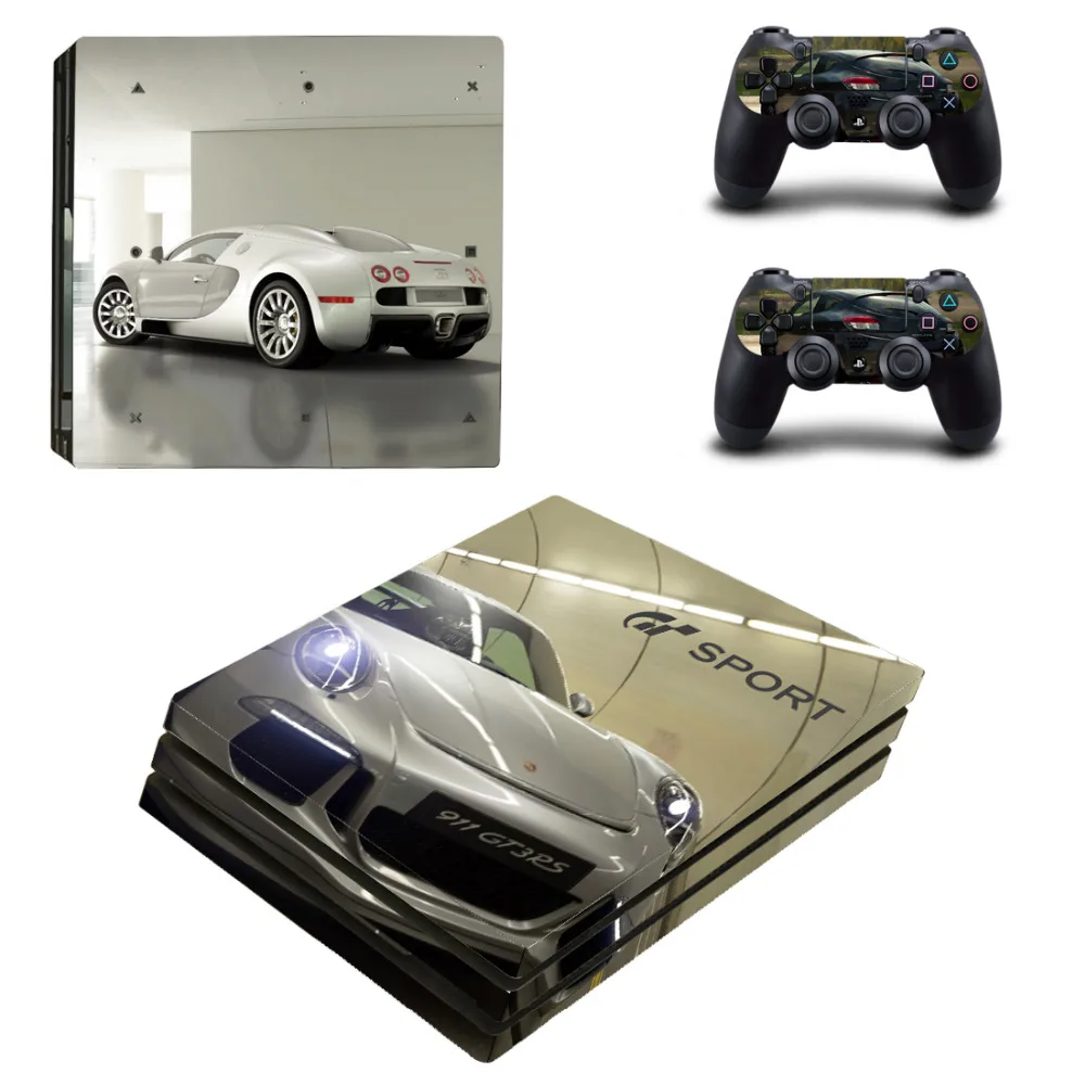 Стикер GT Sport PS4 Pro стикеры Play station 4 наклейки для консоли PlayStation и контроллера Скины
