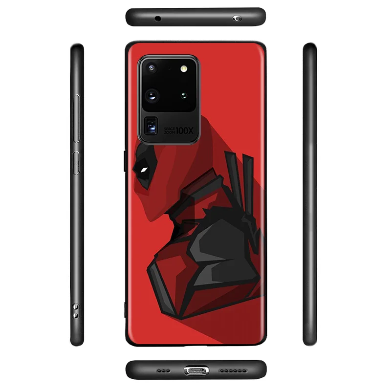 

Marvel Avengers Deadpool Super Hero For Samsung Galaxy A01 A11 A21S A31 A51 A71 A91 A12 A32 A42 A52 A72 A02S Black Phone Case