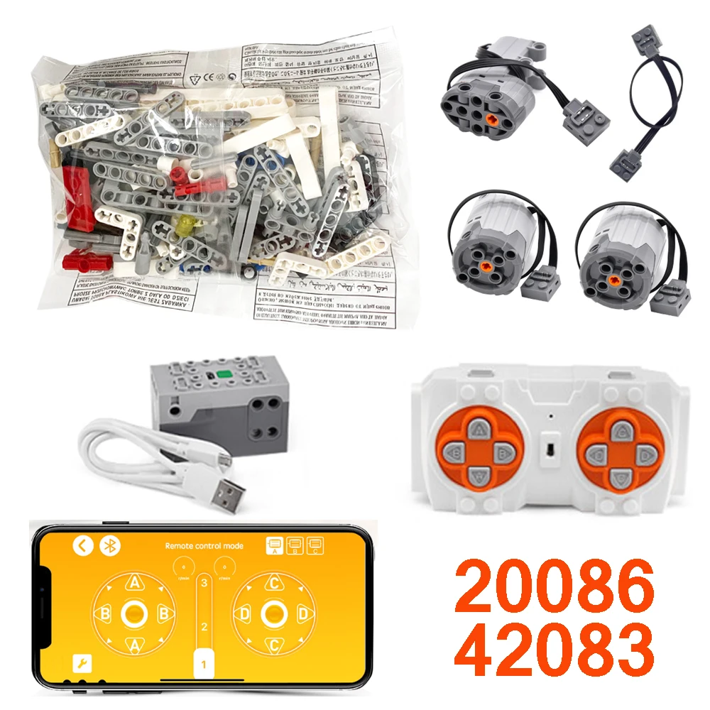 Новое приложение для управления двигателем модификации Bugatti 919 RC набор 42096 42056 42083