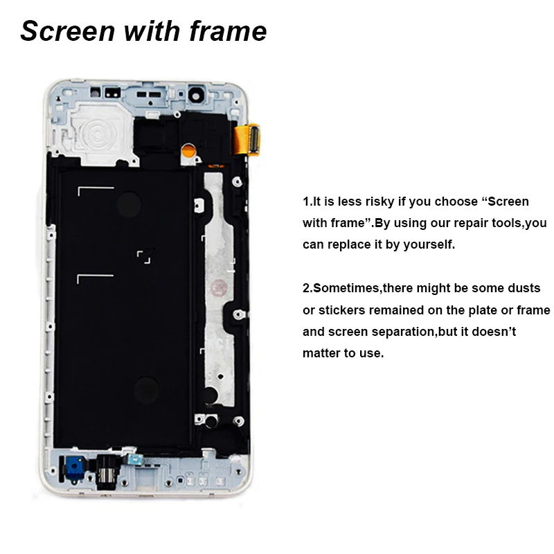 J710 ЖК-дисплей для Samsung Galaxy J7 J710 ЖК-дисплей J710F J710M J710H J710FN ЖК-дисплей+ сенсорный датчик экрана в сборе рамка
