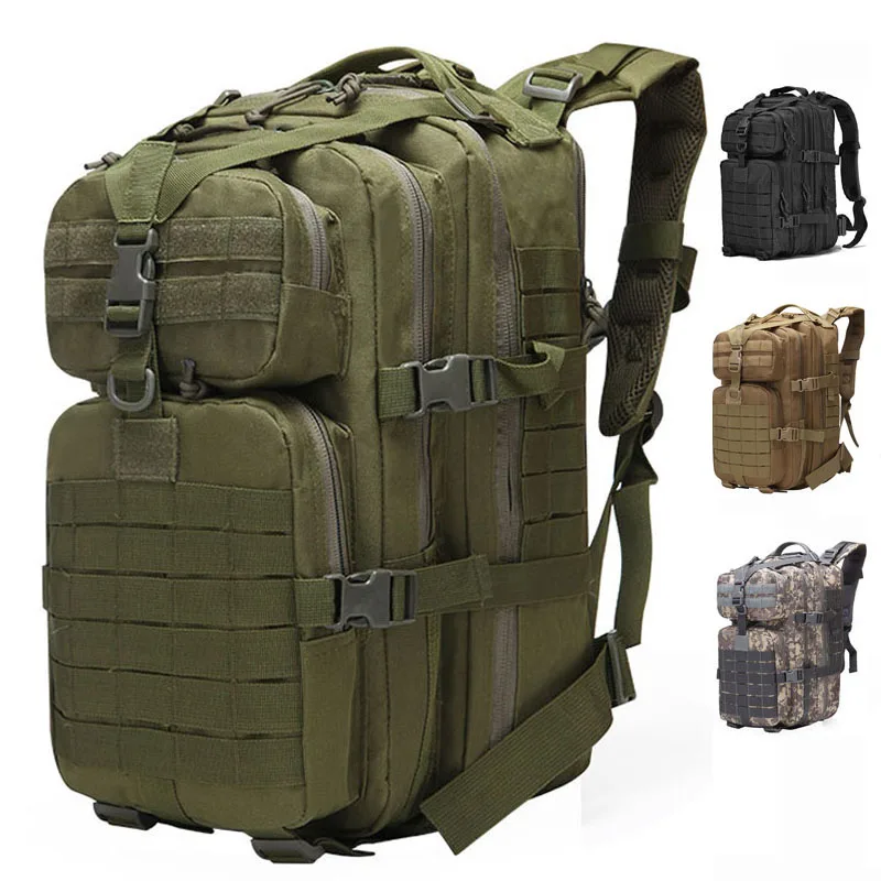 50L Военный Тактический Рюкзак Molle сумка для путешествий на открытом воздухе 3P