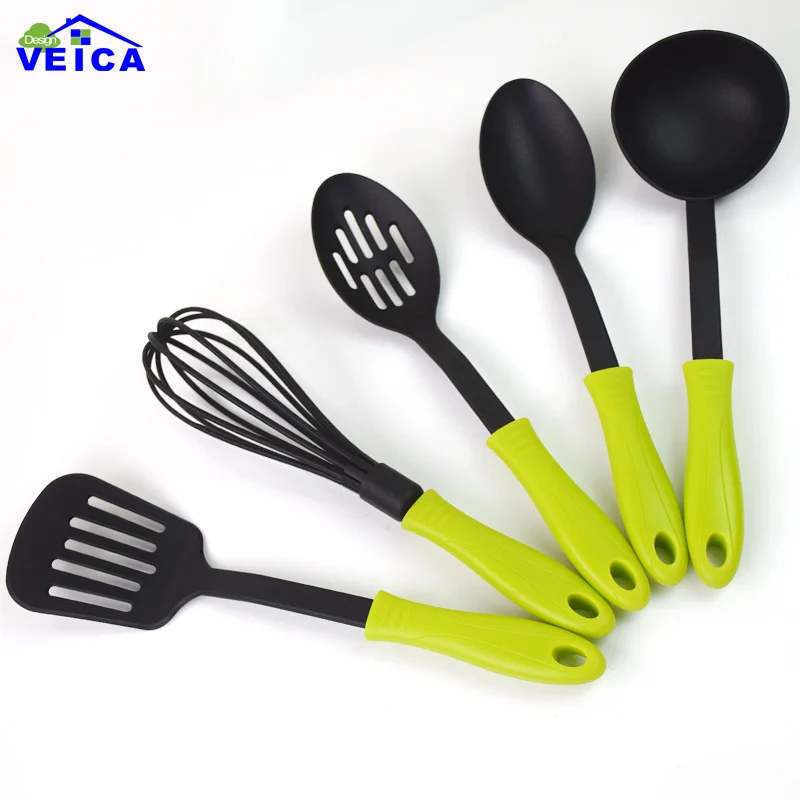 4 шт./5 шт. кухонная посуда нейлоновые и пищевые кухонные инструменты шпатель
