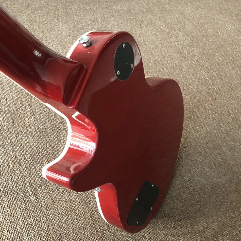 

Electric guitar Rosewood fingerboard,Maple top,purplish red,High quality guitar,free shipping