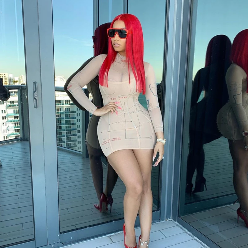 Из сетчатого материала в стиле &quotпетчворк&quot с надписями и принтом Пикантные