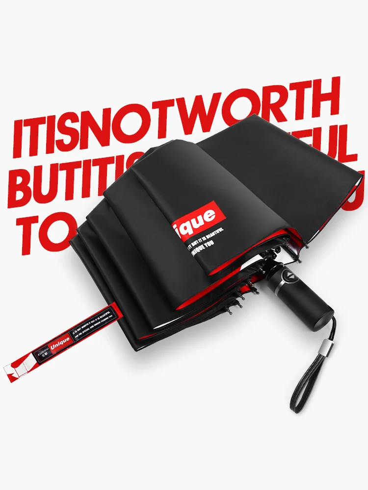 Зонт Полностью Автоматический мужской индивидуальный креативный тренд от