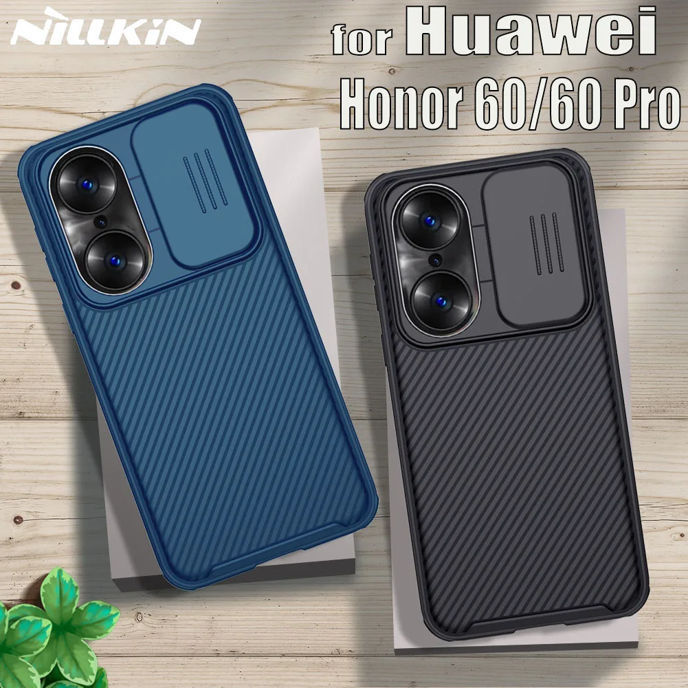 

Чехол для Huawei Honor 60 Pro Nillkin Slide Camera, защита объектива, защита конфиденциальности, ударопрочный жесткий чехол из поликарбоната на Honor60 Coque Capa