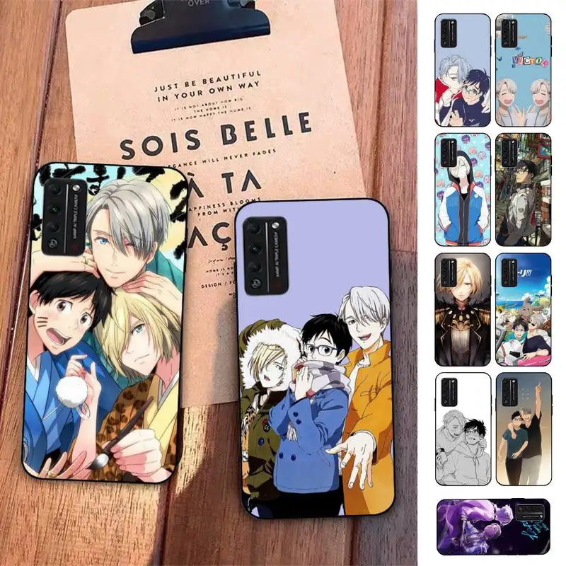 

Japan anime Yuri on ice Phone Case for Huawei Honor 10 i 8X C 5A 20 9 10 30 lite pro Voew 10 20 V30