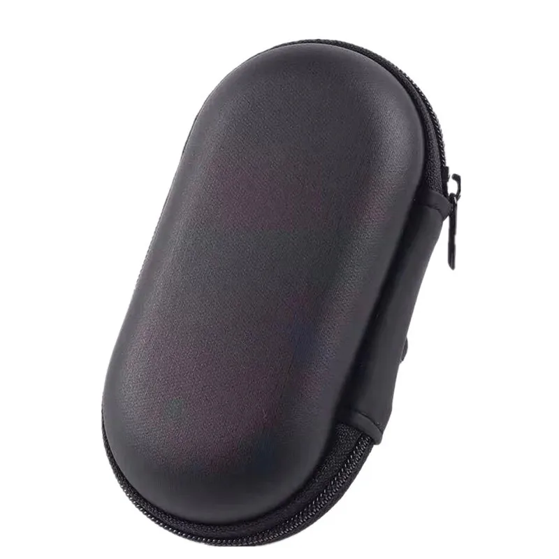 Жесткий миниатюрный чехол для переноски хранения наушников совместимых с Bluetooth