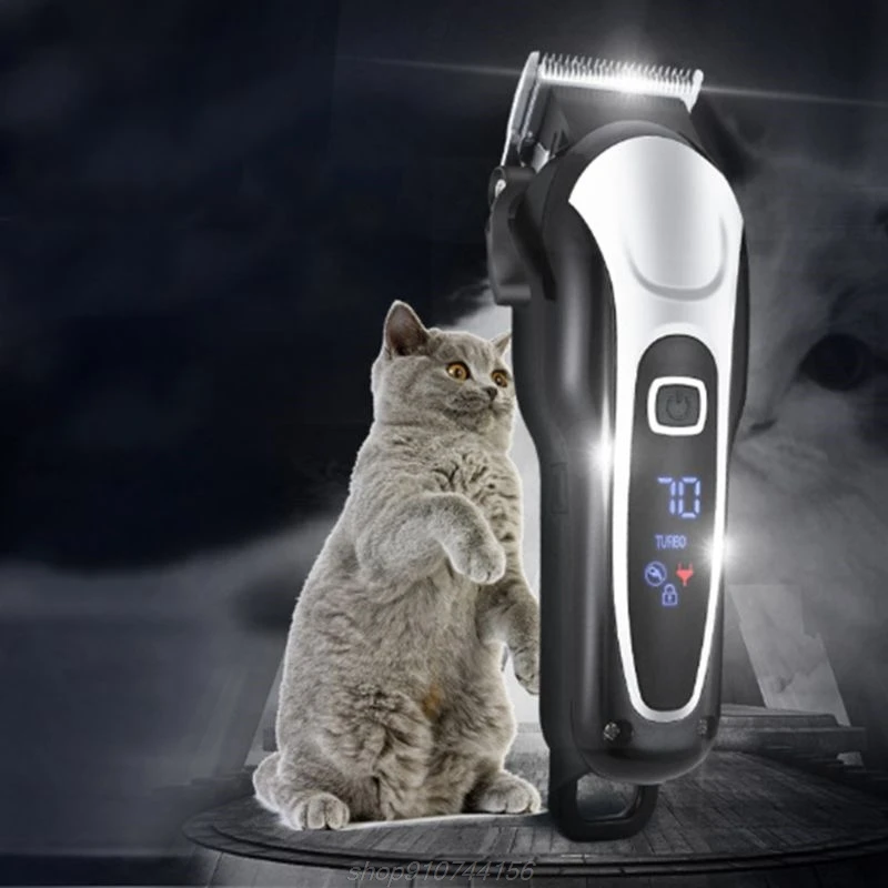 

Professional Electric Hair Clippers Pet Fur Trimmer Barber Grooming Kit Rechargeable Cordless Haircut Machine N20 20 Dropship