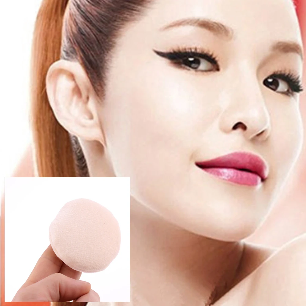 

50pcs /lot Face Body Powder Puff Cosmetic Makeup Super Soft Cleansing Make Up Sponge set