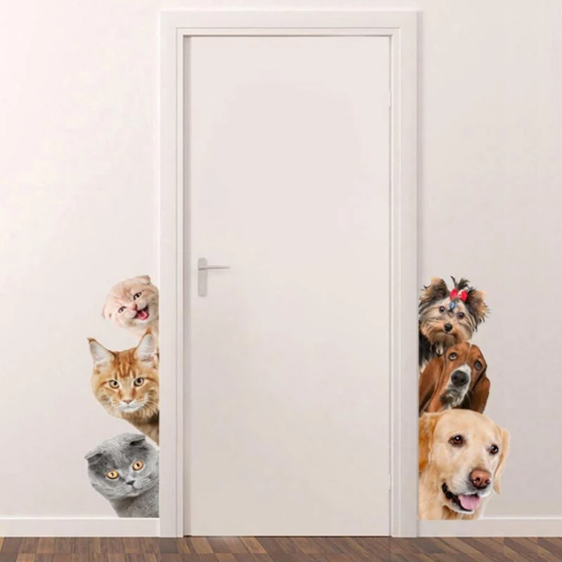 3D Наклейка на стену в ванную туалете детской комнате | Дом и сад