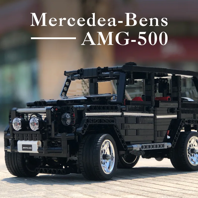 Техническая серия SUV cars Sembo G500 Mercedesal-benzg большой набор 701960 строительные блоки