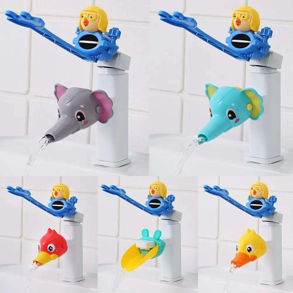 Милый раздвижной удлинитель для детей ручная Стирка в ванной аксессуары