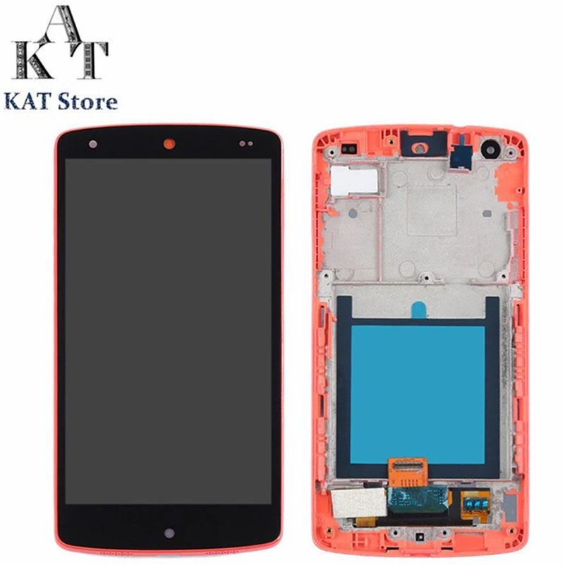 Замена ЖК-экрана KAT для LG Nexus 5 D820 D821 ЖК-дисплей сенсорный экран с рамкой гарантия