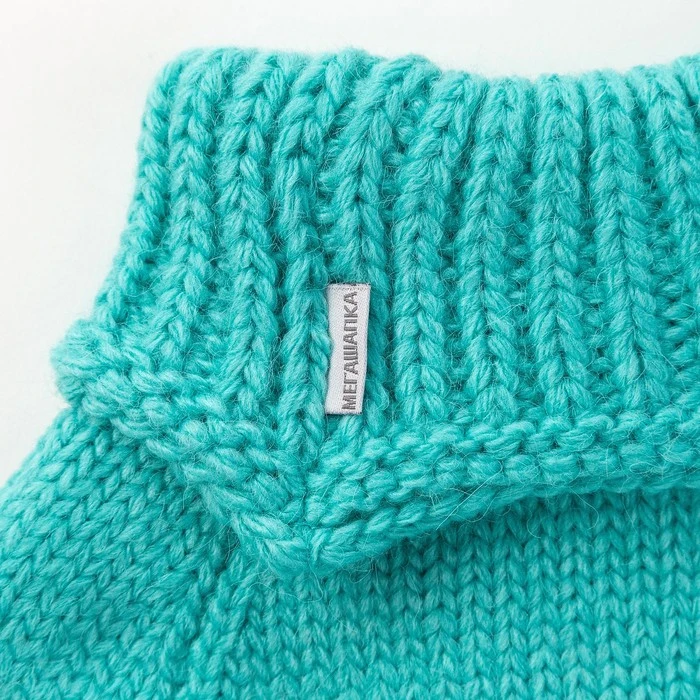 Шарф манишка для девочки размер 3 6 лет цвет мята|Шарф| |