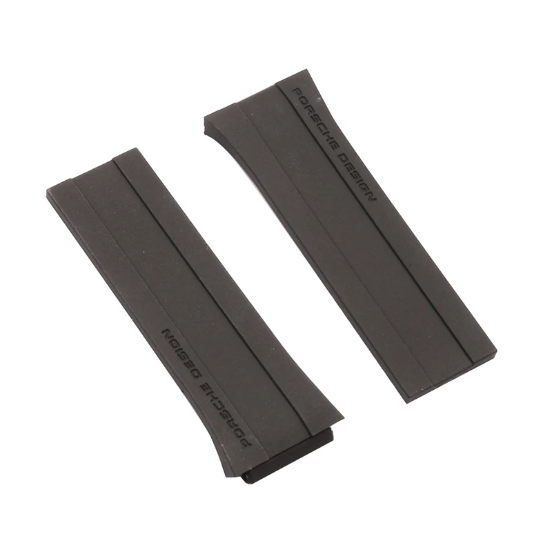 Ремешок резиновый водонепроницаемый для мужских часов силиконовый браслет Porsche