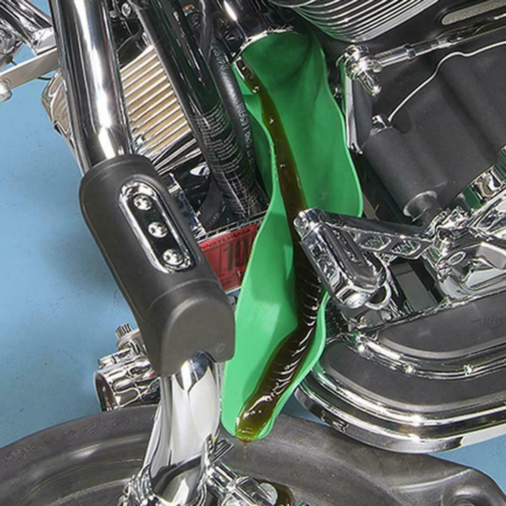 

Equipment Drainage funnel Drainage Form-A-Funnel Oil Guide Tool Easy To Clean