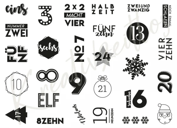 

German stamp Clear Stamps for Scrapbooking Transparent Silicone Rubber DIY Photo Album Decor 199