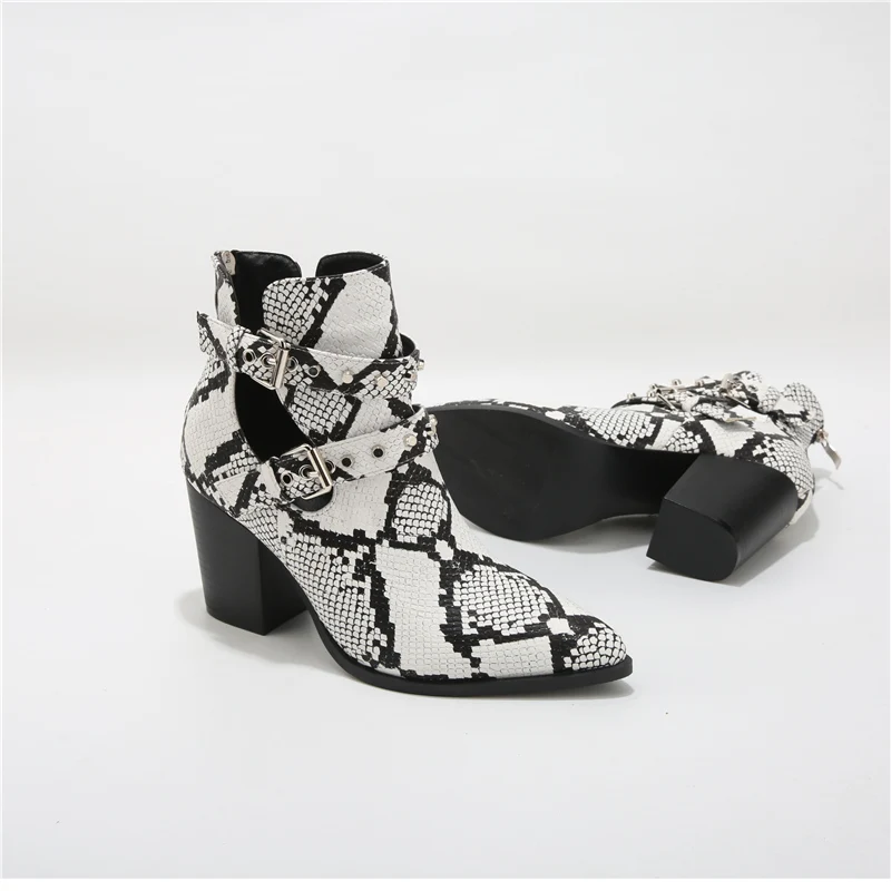 2019 г. женские Фетиш ковбойские полусапожки большие размеры 8 см ботильоны на