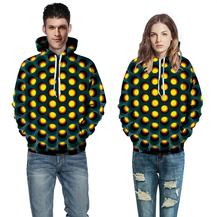 1 шт. осенняя и зимняя новая одежда женская/мужская с цифровым 3d-рисунком