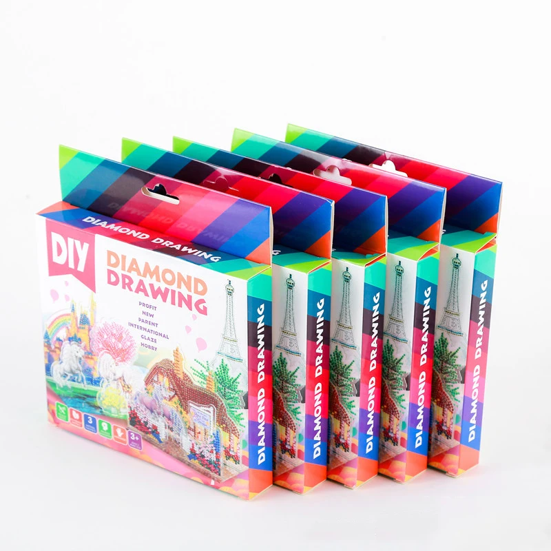 

New style DIY 5D Special Shaped Diamond Painting Three-dimensional Puzzle picture Cross Stitch Kits Crystal Rhinestone Arts Home