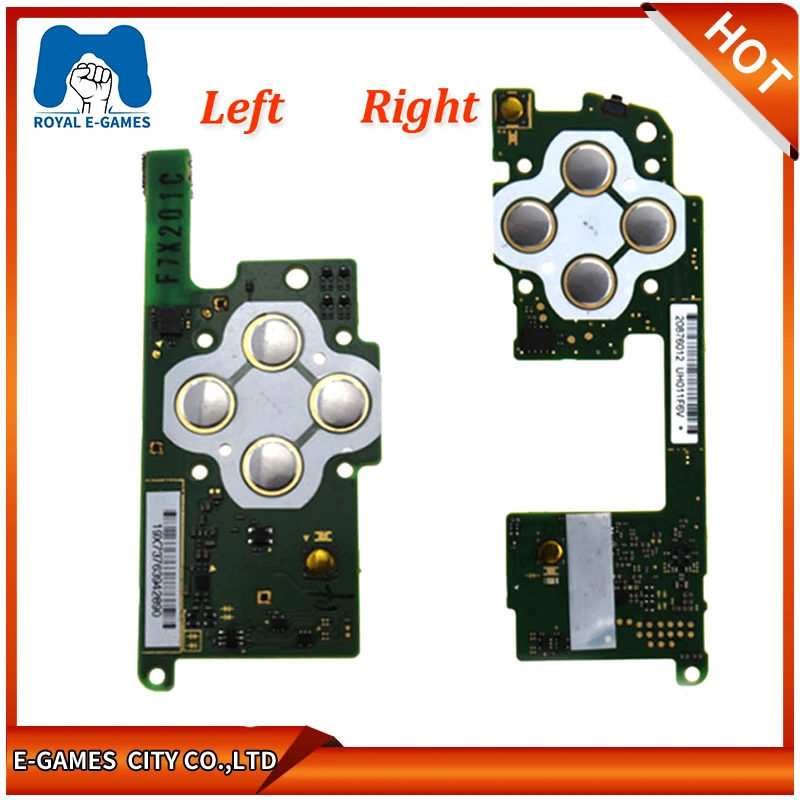 Оригинальный б/у левый и правый джойстик контроллер материнская плата замена