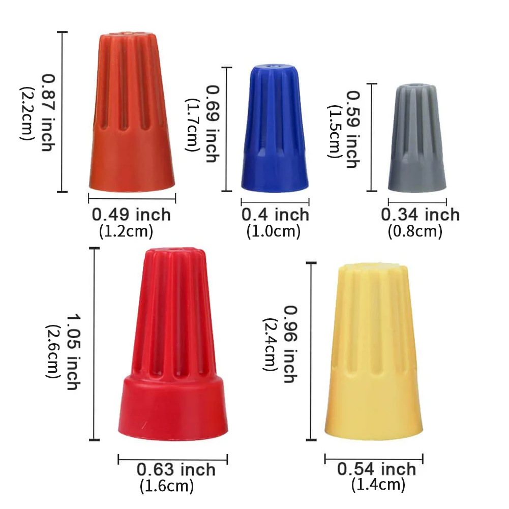 230 шт. практичное подключение электрического провода винтовой поворотный разъем