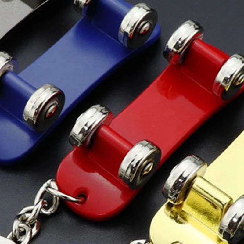 Брелок для скейтборда металлический брелок ключей подвеска автомобиля скутера