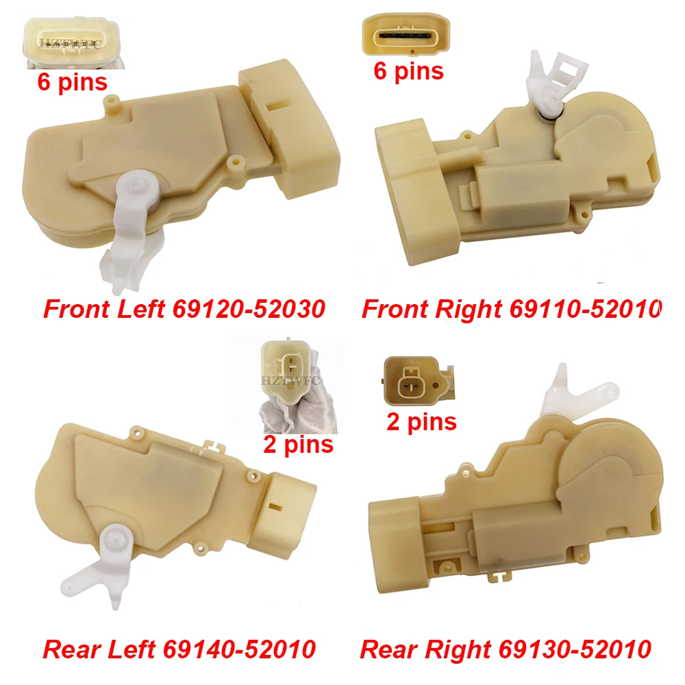 Бесплатная доставка Привод переднего заднего левого правого дверного замка