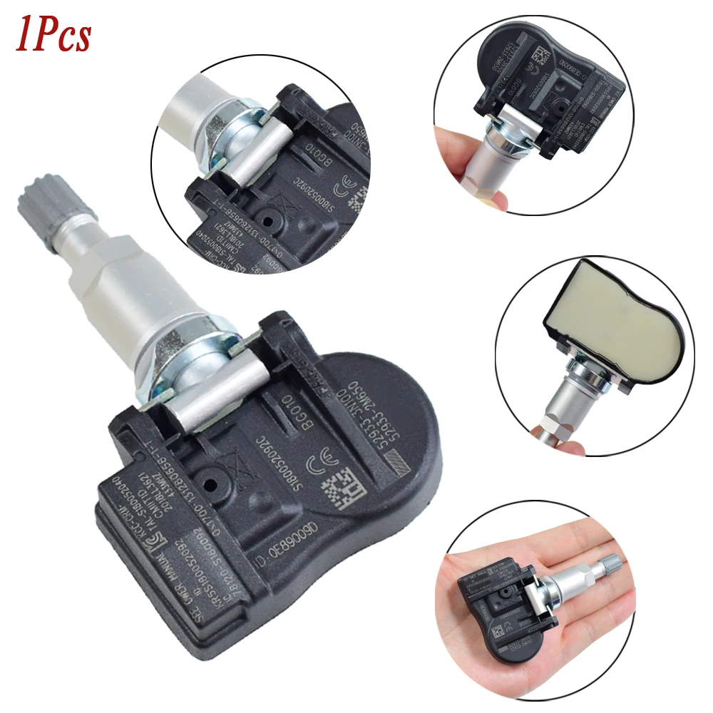 Датчик давления в шинах TPMS 52933-3N100 529333N100 433 МГц для Hyundai Accent Genesis Coupe Kia Sorento 1 шт. |