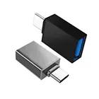 Адаптер OTG Micro USB + Type C меньшее расстояние для скачивания компьютера