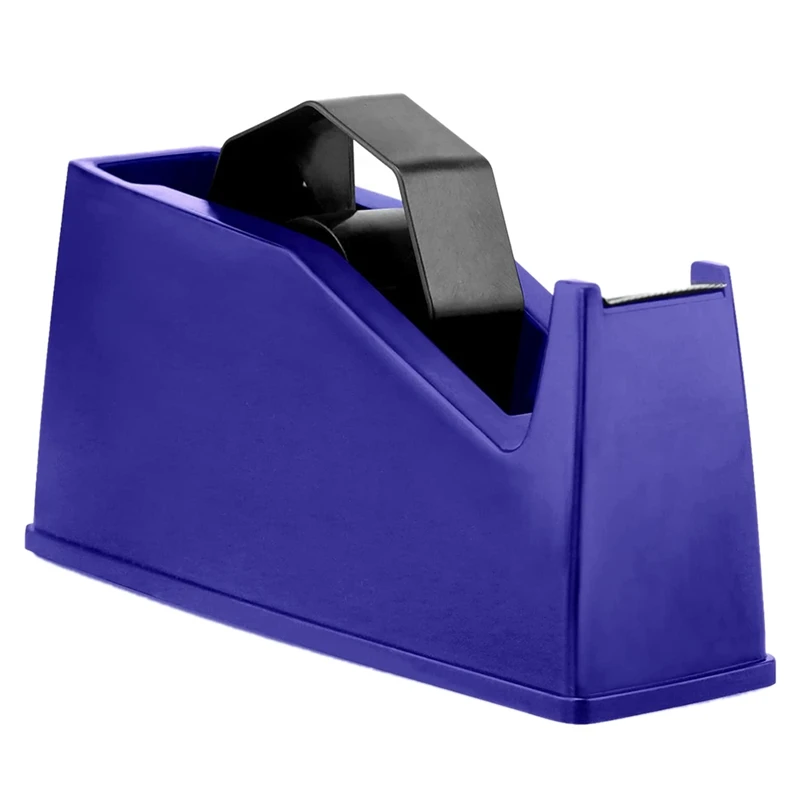 

Heat Tape Dispenser Masking Tape Dispenser Fits 1 and 3 inch Core 6.8x2.2x3.4 Inch, Desktop Tape Dispenser Random Color