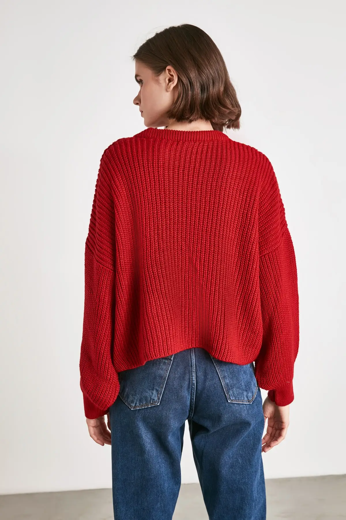

Trendyol Bike Collar Knitwear Sweater TWOAW21KZ2821