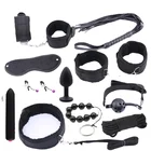 Эротические интимные игрушки для взрослых БДСМ набор бондаж Шестерни наручники кнут секс игры БДСМ игрушки комплект секс-игрушек экзотические аксессуары